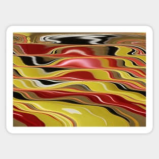 Wavy Abstract Sticker